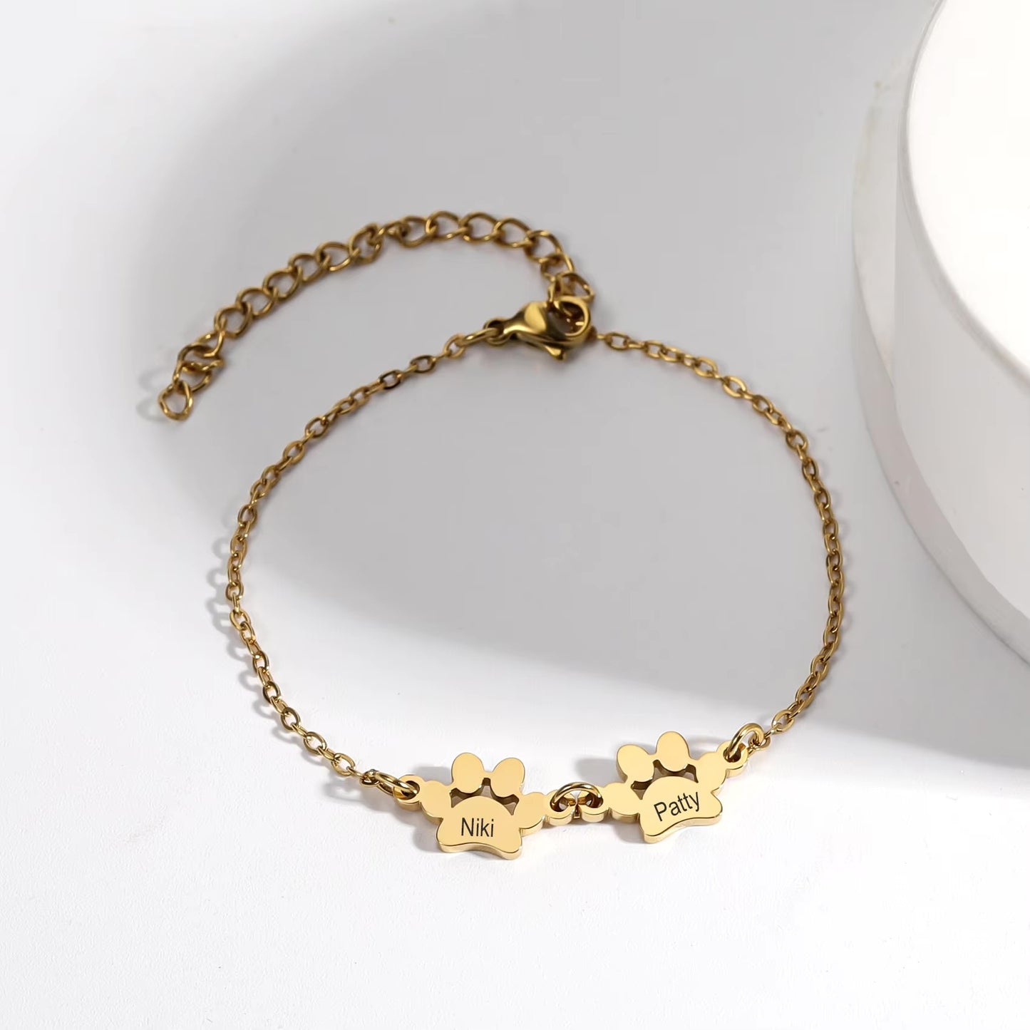 Personalized Paw Bracelet