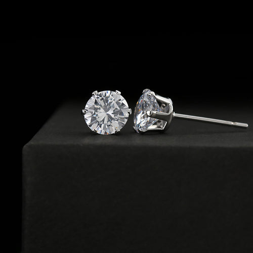 14K White Gold Earrings